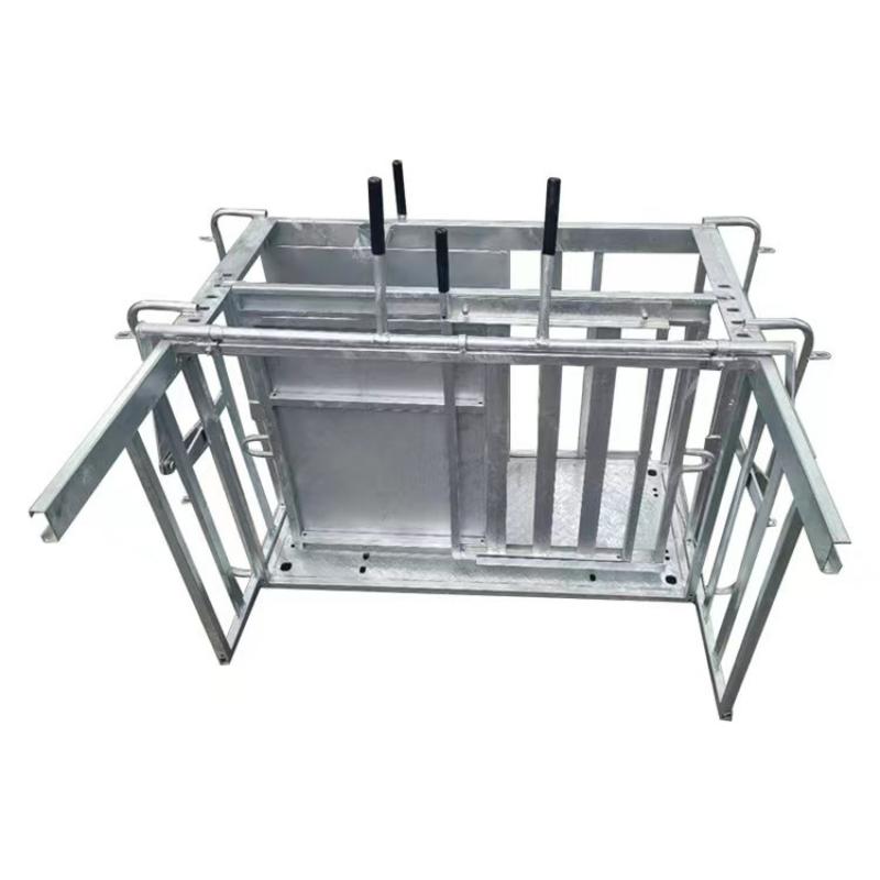 Weigh Crate and 3 Way Draft Structure