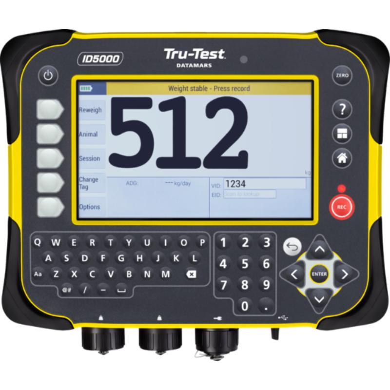 Tru-Test ID5000 Weigh Indicator with numbers on screen