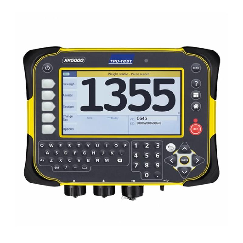 Tru-Test XR5000 Weigh Indicator with numbers on screen