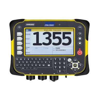 Tru Test XR5000 front viewscreen