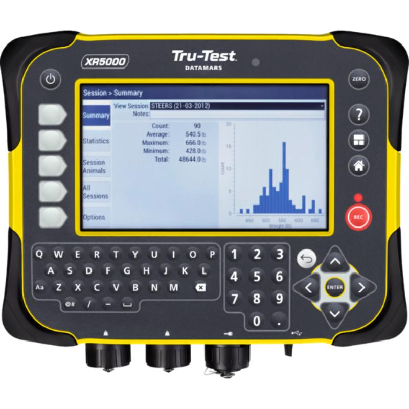 Tru Test XR5000 showing another graph
