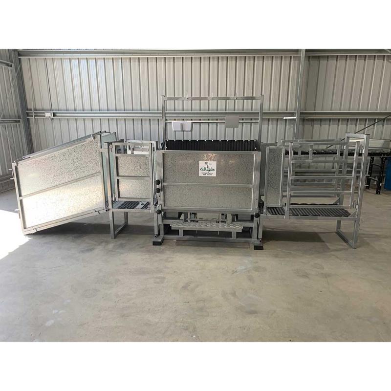 Kurraglen Ezy Clamp Sheep Handler with draf gates