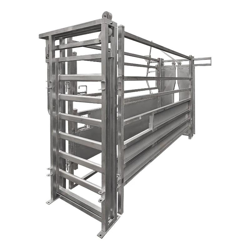 Super Rack Vet Cattle Crush Manual full back view