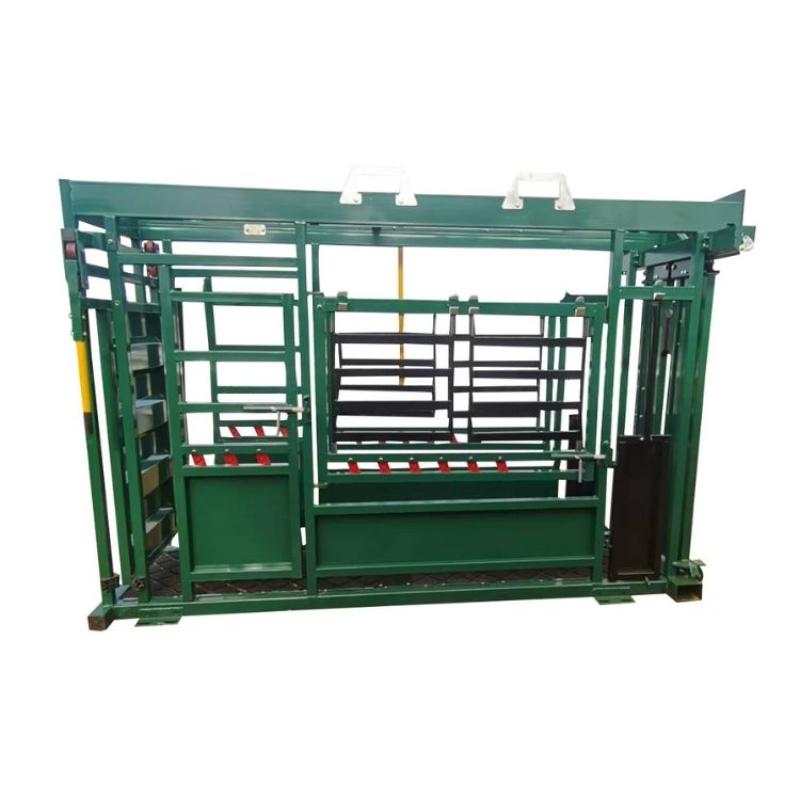 Premium Automatic Vet Crush With Chin Support full view