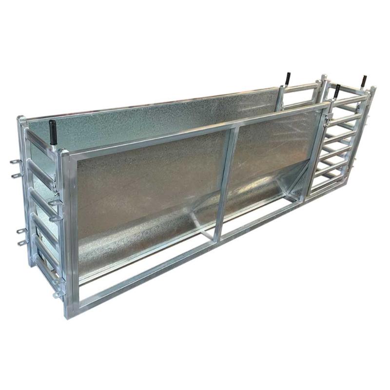 Sheep and Goat V Sided Drafting Race back view