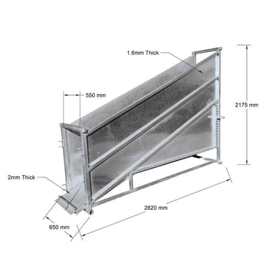 Sheep Loading Ramp measurements